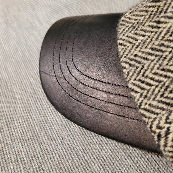 NWT Vintage Polo Tweed Baseball Cap - Picture 4 of 5